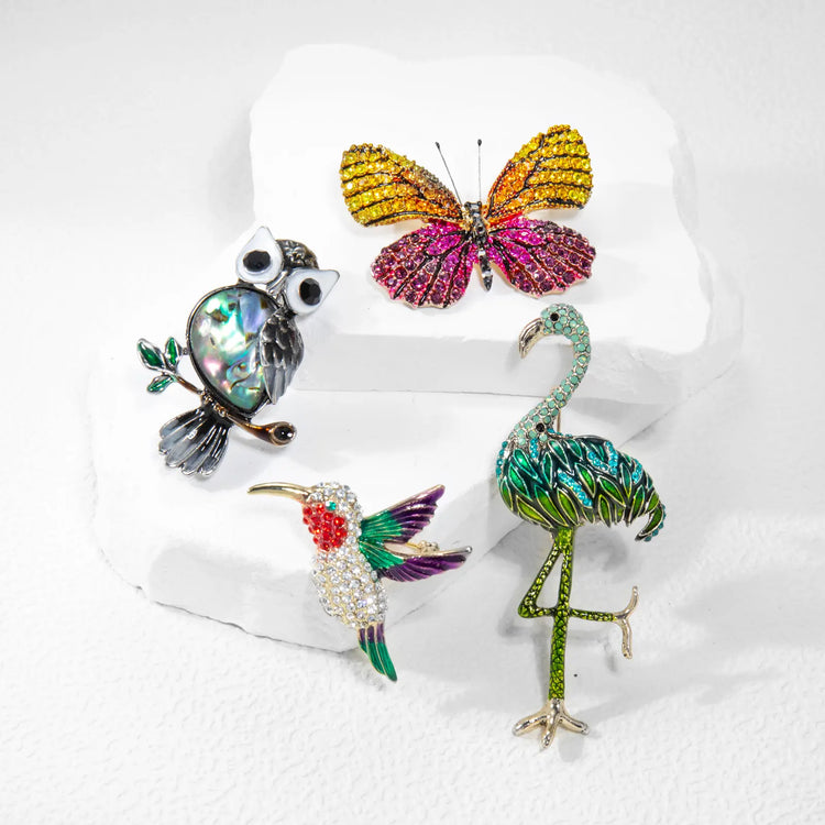 Animal Brooches Collection