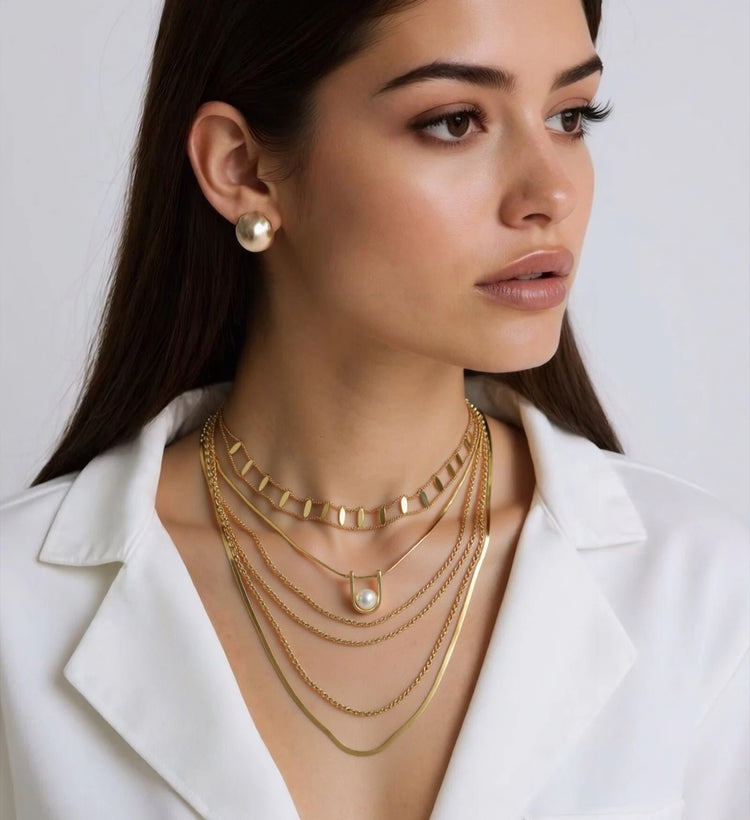 Women Multi Layer Necklace