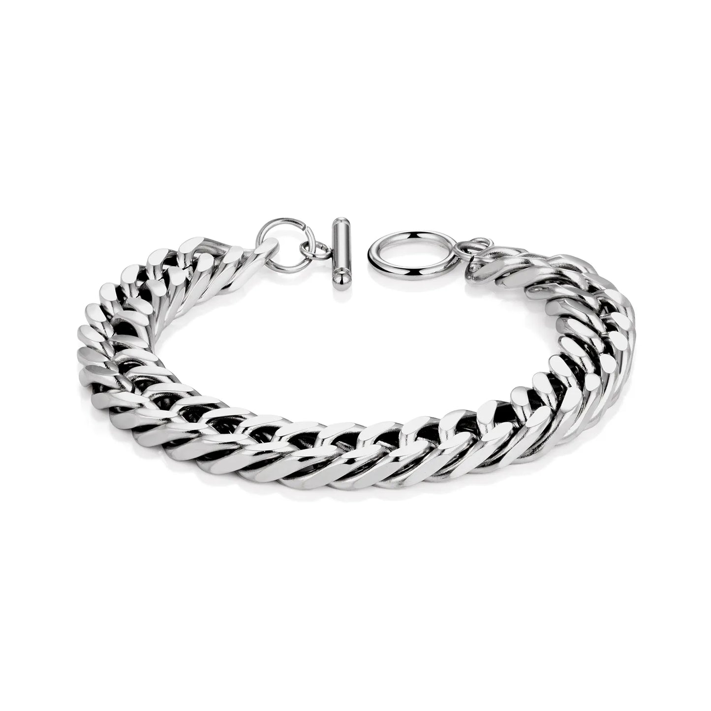 Cuban Link Bracelet for Men | Chunky Vintage Link Jewelry | Ajatine