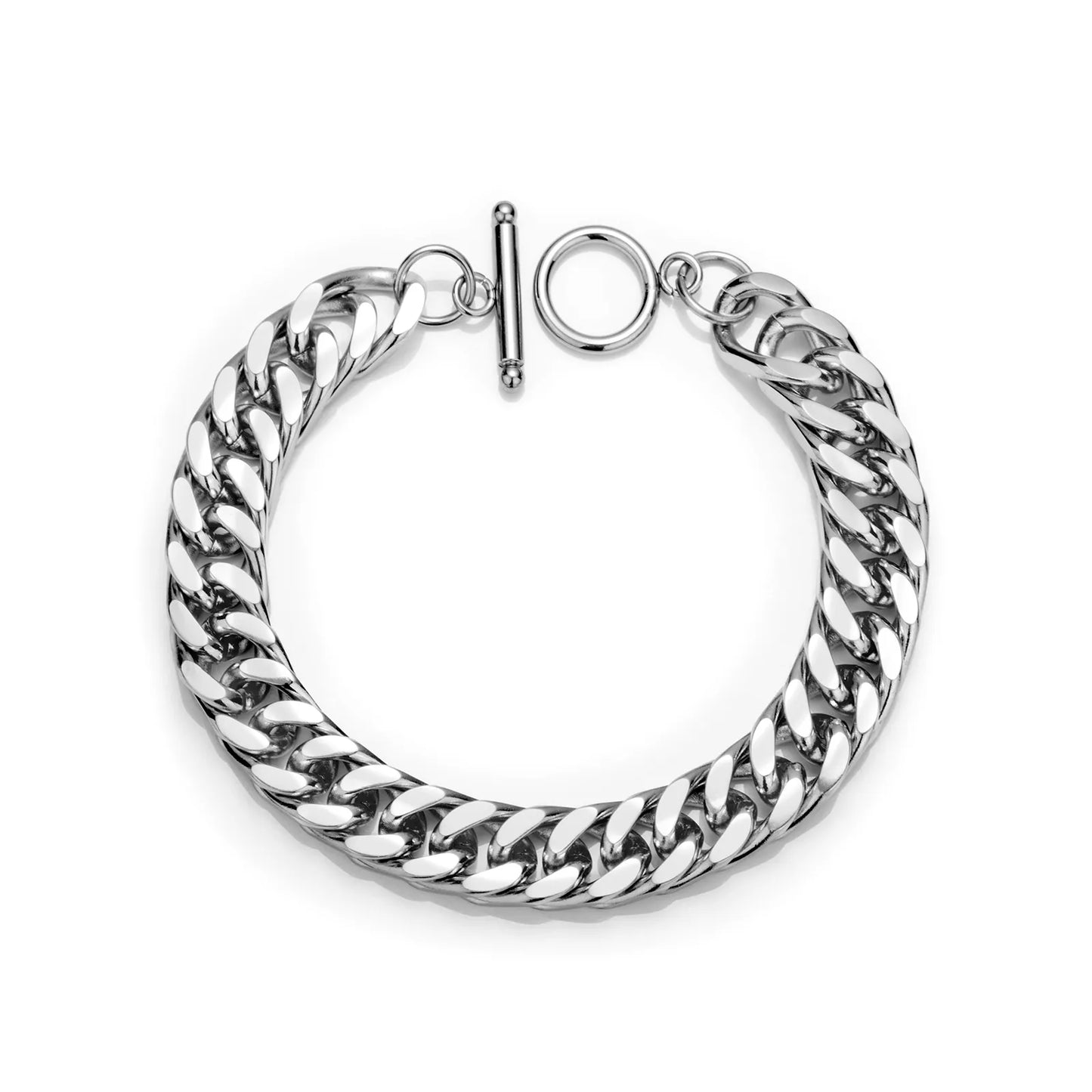 Cuban Link Bracelet for Men | Chunky Vintage Link Jewelry | Ajatine