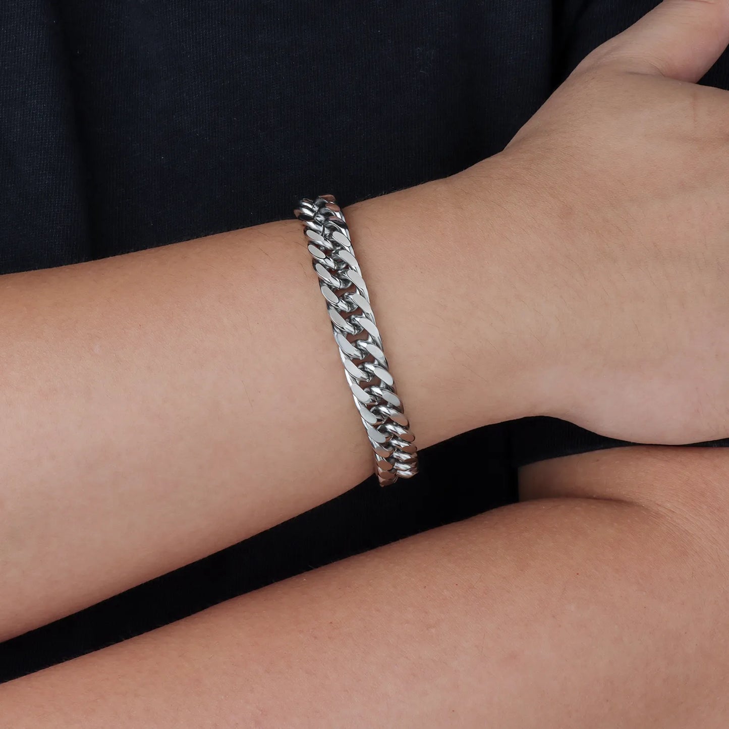 Cuban Link Bracelet for Men | Chunky Vintage Link Jewelry | Ajatine