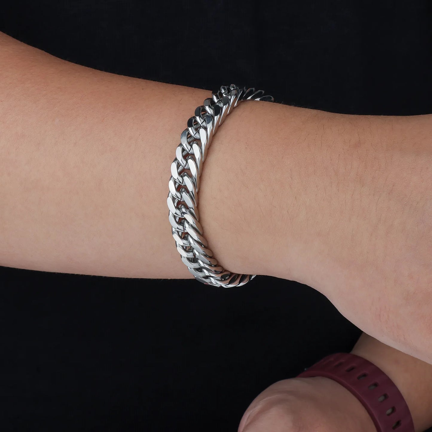 Cuban Link Bracelet for Men | Chunky Vintage Link Jewelry | Ajatine
