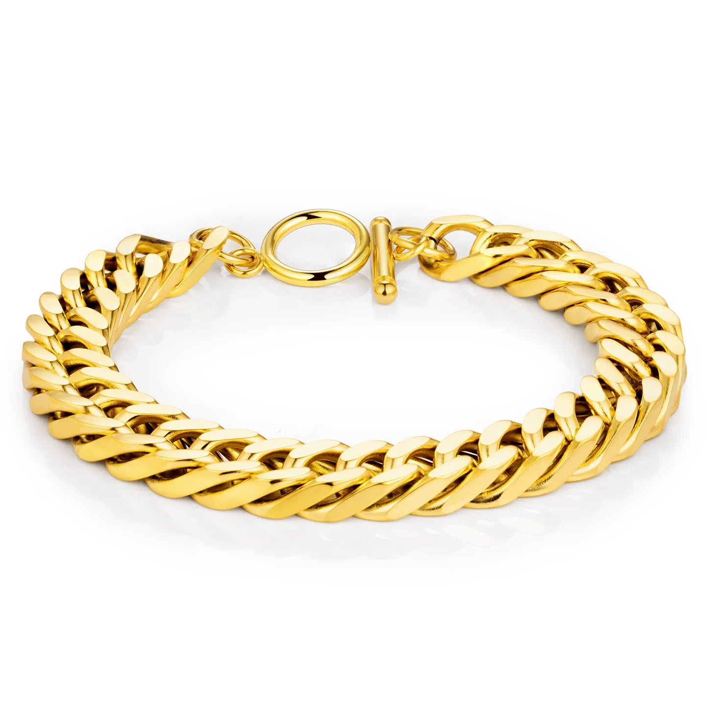 Cuban Link Bracelet for Men | Chunky Vintage Link Jewelry | Ajatine