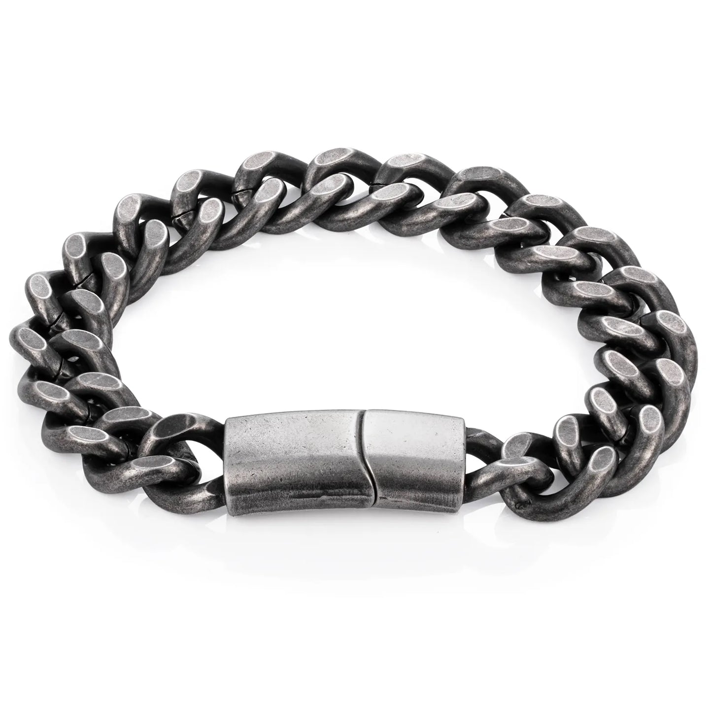 Ajatine Men's Vintage Curb Chain Bracelet, Vintage Designs