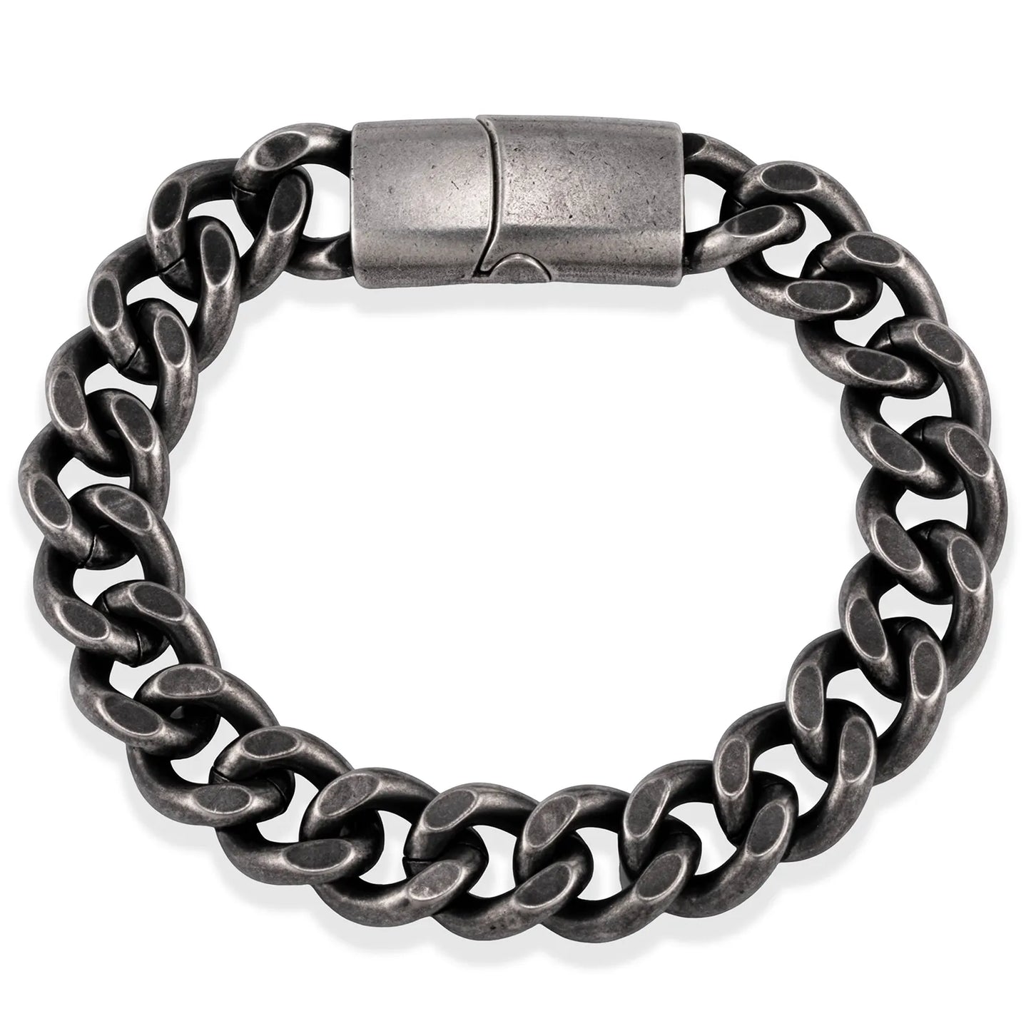 Ajatine Men's Vintage Curb Chain Bracelet, Vintage Designs