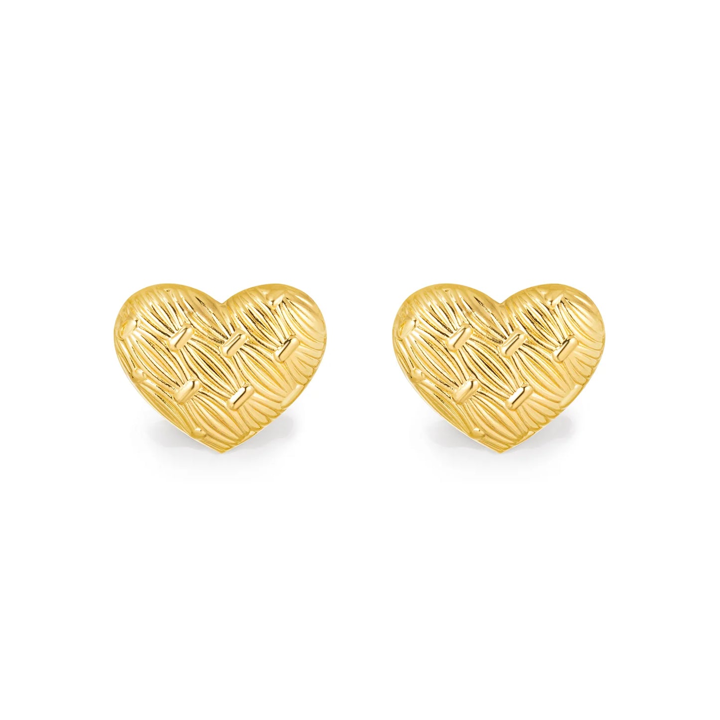 Heart Stud Earrings