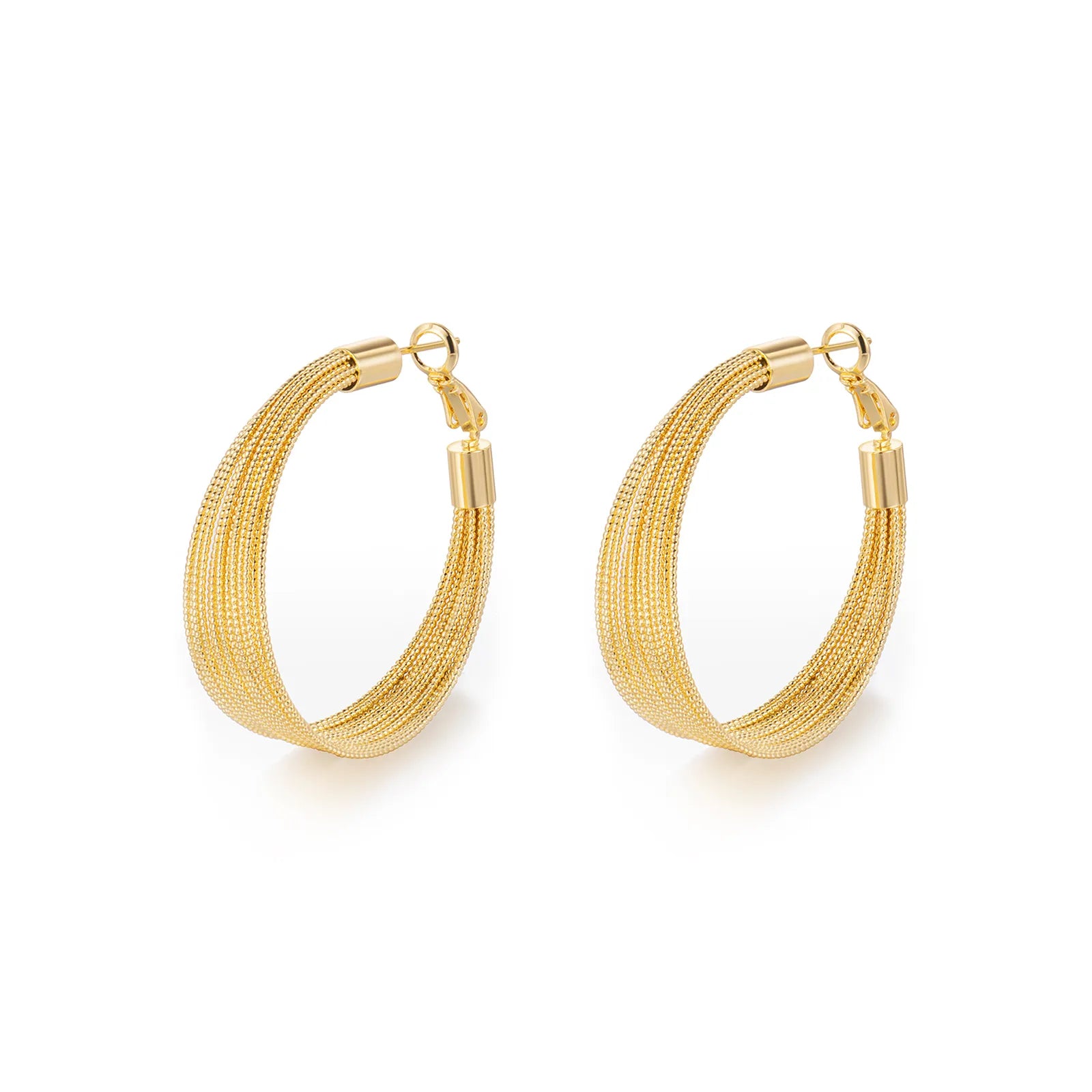 Hoop-Earring-with-Gold-Tone-and-Beaded_1