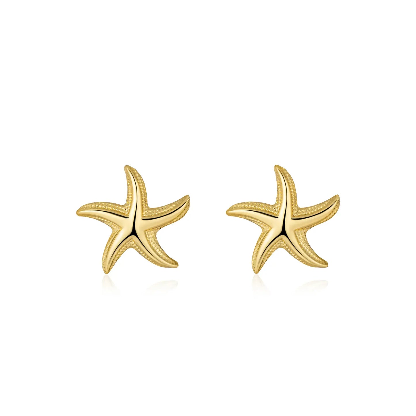Starfish-Earrings-with-Gold-Tone-Fashion-Design-for-Women