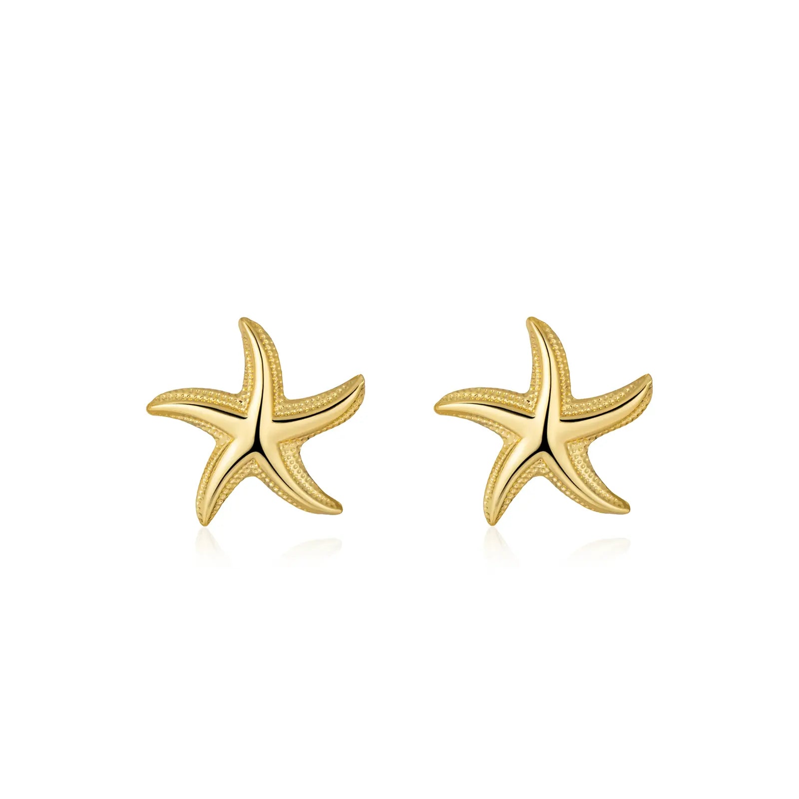 Starfish-Earrings-with-Gold-Tone-Fashion-Design-for-Women