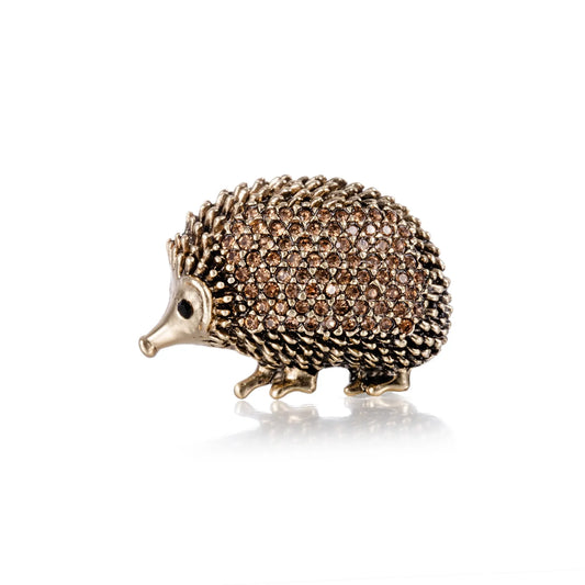 Vintage Hedgehog Brooch for Women